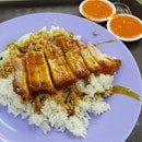 6.5🌟 / 10🌟 Roasted Pork Rice @ S$3.70 from Cafe 28 Coffeeshop at Blk 28 Dover Crescent