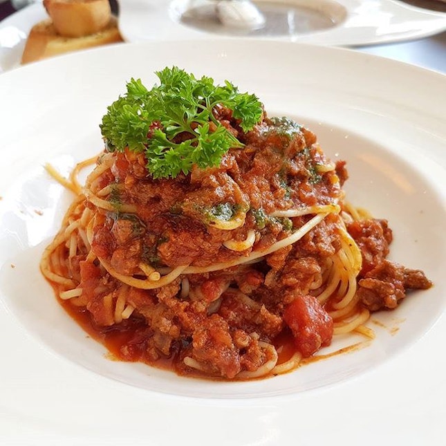 Spaghetti Bolognese ($5.90 lunch promo)
