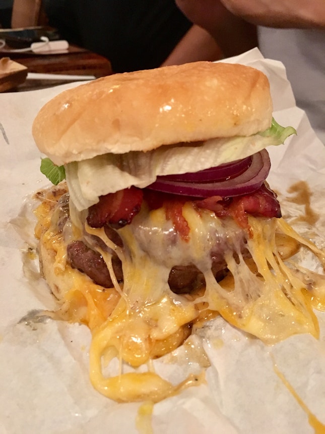 Double Bacon Cheeseburger ($29.40)