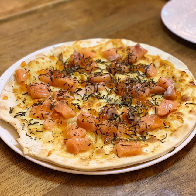 Sashimi Pizza ($27)