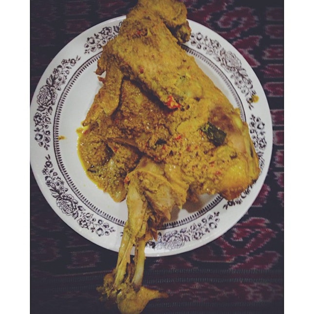 Delicious Ayam Dekem, a new dish in the family, for Aidiladha.