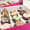 I wiped out the Twelve Cupcakes display at IMM as soon as they opened!