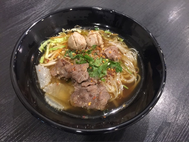 Is Authentic Thai Beef Noodle 