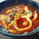 This quite spicy Northern #TomYumnoodle is so #aroi!