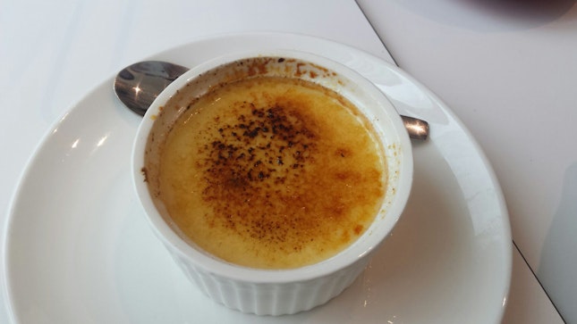 Complementary Lavender Creme Brulee (From Burpple, When U Order Mains)