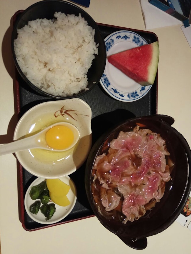 Beef Sukiyaki Set 15++