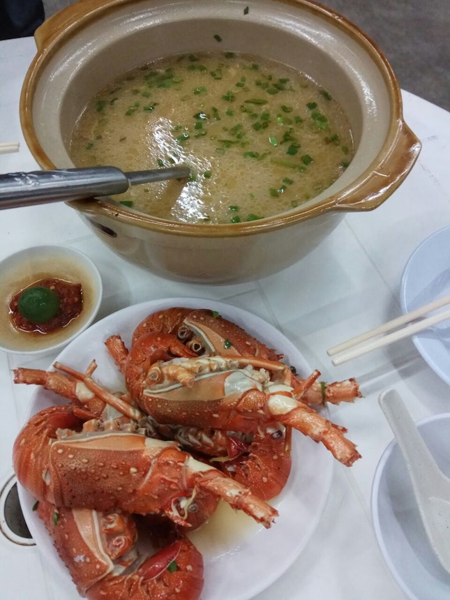 Lobster Porridge 88nett For 3 Pax Portion