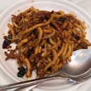 木须肉炒鱼面Stir Fried Fish Noodle W Muxu Pork 14.8++