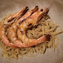 Obsiblue Prawn Pasta (Top Up +10++ Main Of Set Lunch 42++)