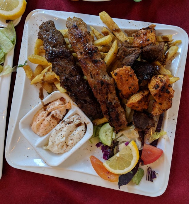 Mixed Grill ($32.90++)