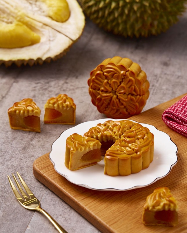 Durian Mooncake By 'Bee Cheng Hiang'