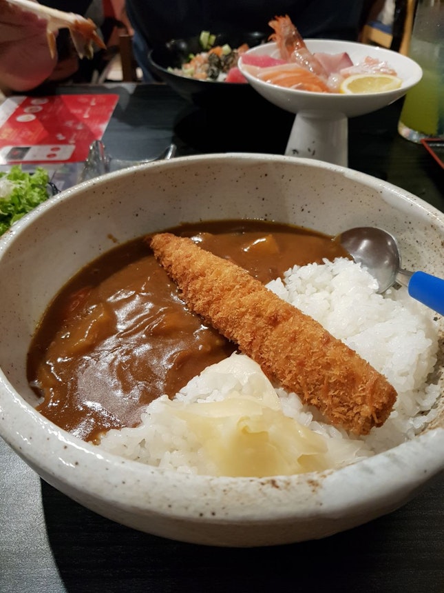 Saba Katsu Curry Rice 
