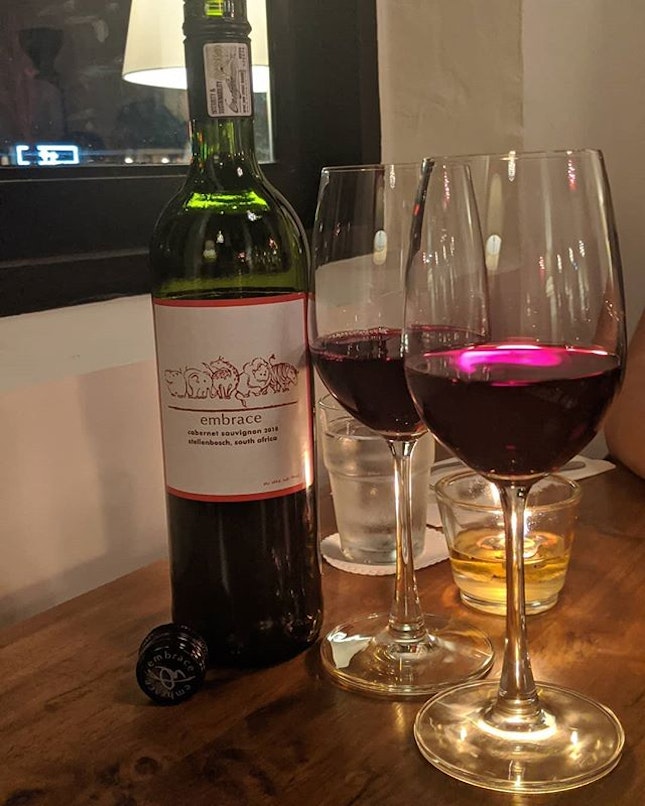 One of the Fridate Night 🌃 Sipping over a bottle of Red...