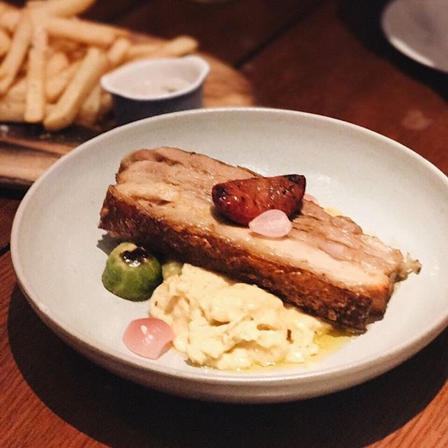 [SG] This off the menu item - pork belly, was amazing!