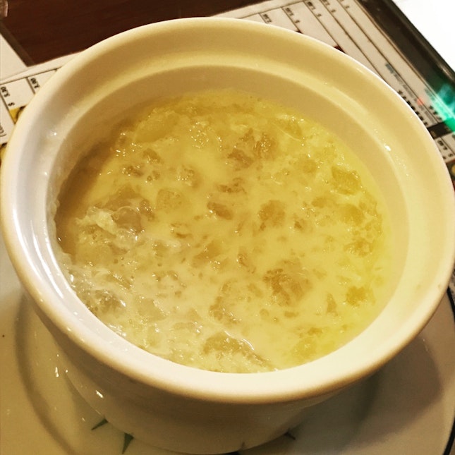 Steamed Egg With Hashima $9.50