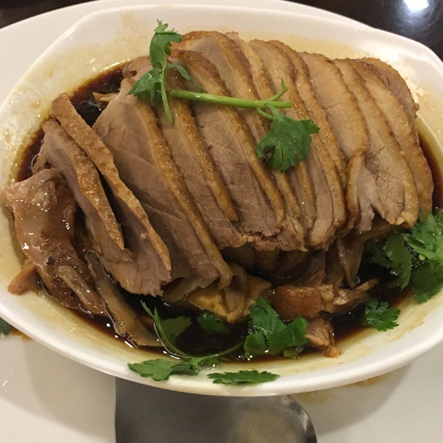 Teochew Braised Sliced Duck Meat With Beancurd