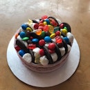 500g Dark Chocolate Ice Cream Birthday Cake