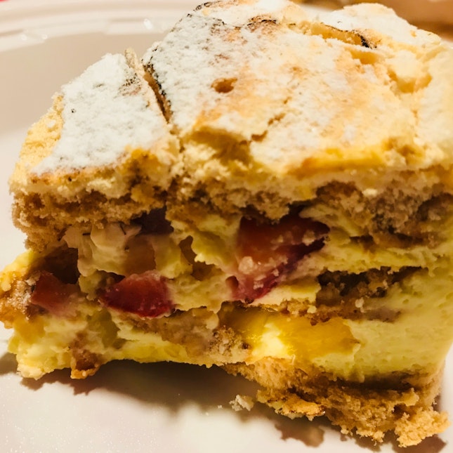 Passionfruit Meringue Cake