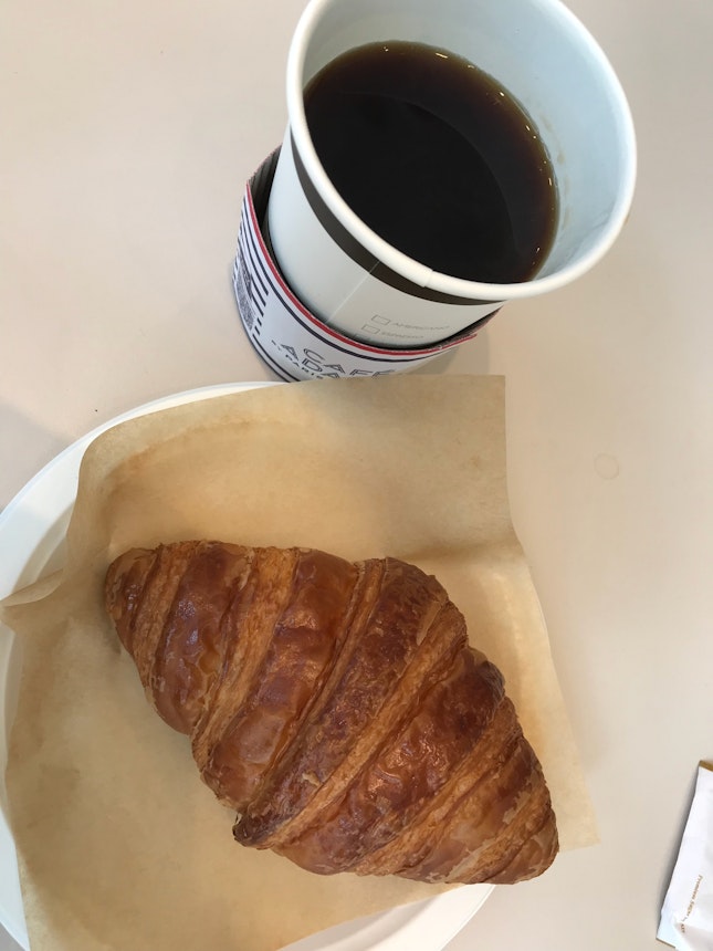 Croissant And Coffee