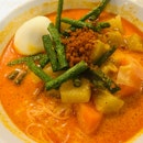Curry Vegetables With Bee Hoon