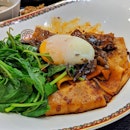 Pan Mee With Onsen Egg