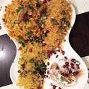 KP Chaats platter, the best way to introduce my friends to chaats.