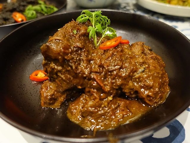Beef rendang that's so tender and melt in your mouth.
