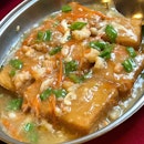 This homemade seafood tofu was absolutely delicious!