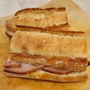 Ham & Cheese Baguette Sandwich  $8.30