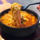 Army stew ($10.90)  Affordable Korean fare at Changi Airport!