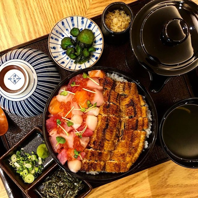 In this new co-eating outlet helmed by Man Man Unagi and Tendon Kohaku, diners can get their hands on both the signature light and crispy Tendons from Tendon Kohaku, or the bouncy, smoky grilled eel from Man Man.