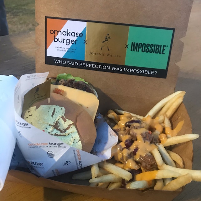 JW Gold x Impossible Burger