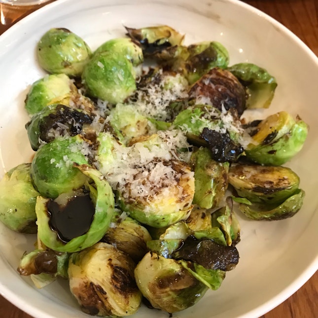 Charred Brussel Sprouts
