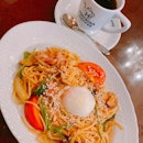 Delicious Food And Coffee