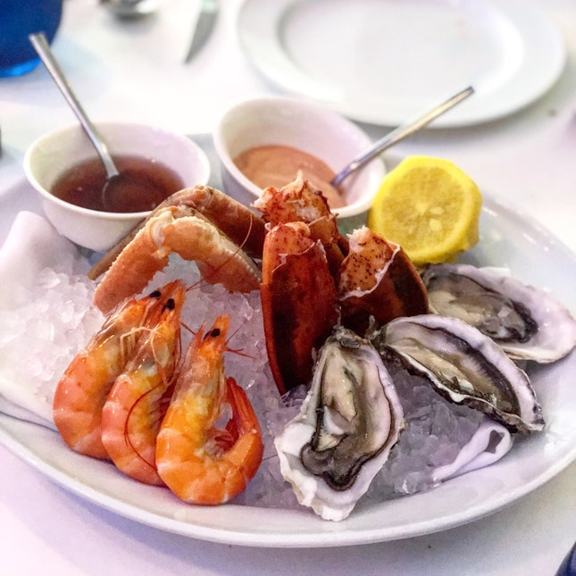 The Quintessential Sea/Pool-side Appetizer: Seafood Platter!! ($38)