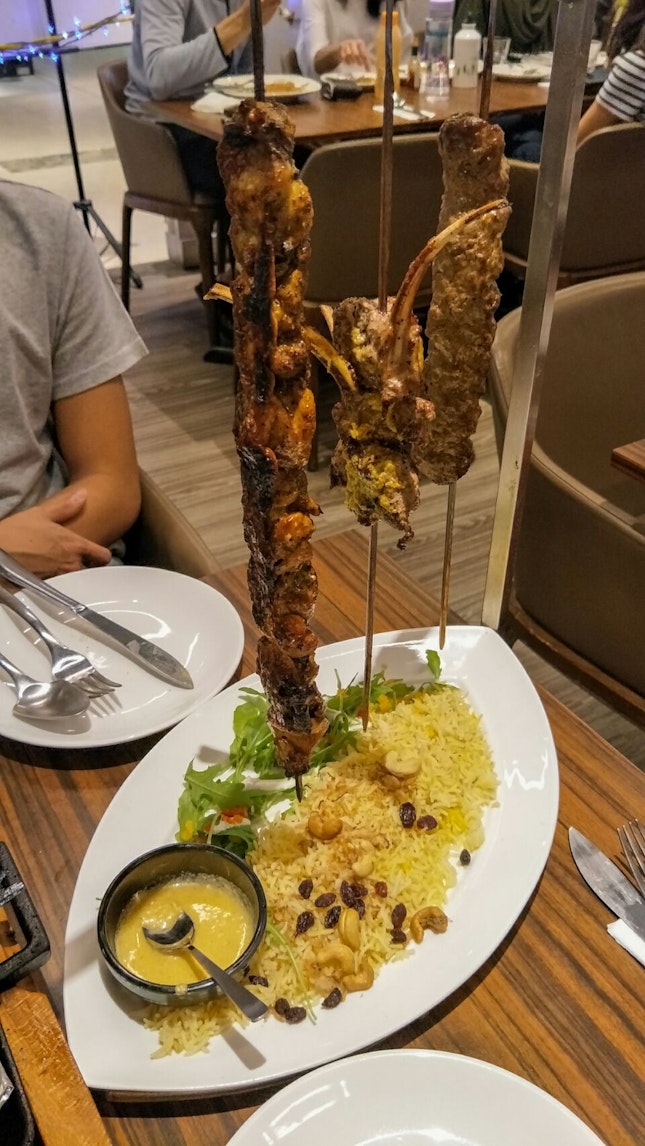 Pistachio Mix Grill For Two ($42)
