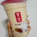made do with Alishan Milk Tea with Aiyu Jelly bc Earl Grey & Black Pearls were not available 0n Tues!