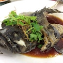 Steamed fish 石班 I think #reuniondinner #cny #chinesenewyear #lunarnewyear #cny2014 #dinner #makan #ilovefish #family