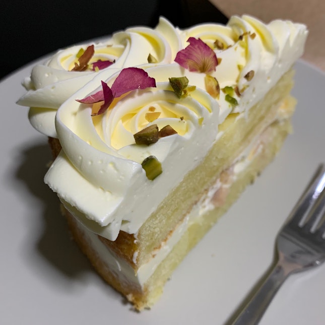 Lychee Rosewater Cake