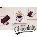 Couldn't resist despite three of us being sick hahaha 😛 #dessert #chocolate #cake #nytc