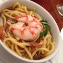 Savory prawn noodle with big fat shrimp #burpple