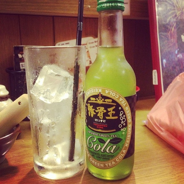 Green Tea Cola #burpple