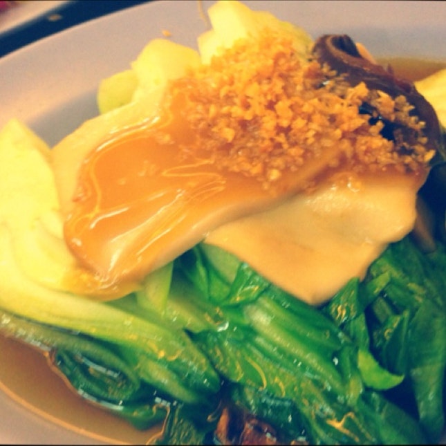 Bakchoi With Abalone