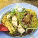 chiew kee soy chicken noodles at 32 upper cross street is very good.
