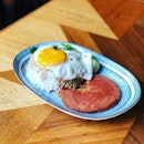Egg & Luncheon Rice #egg #lunchoen #food #foodporn #burpple #zomato