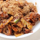 [Brothers Rojak] - The Rojak priced from $3 to $8 comes with a variety of ingredients such as tau pok, youtiao, cucumber, pineapple and jicama.