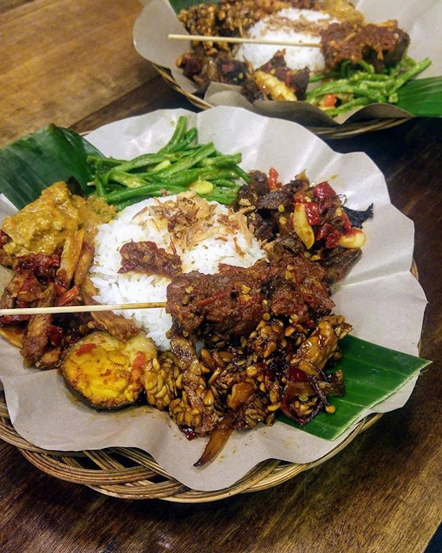 [Tok Tok Indonesian Soup House] - Nasi Campur Bali ($9.90) to me is a feast for both lunch and dinner, especially for people who love sambal which is delicious here.