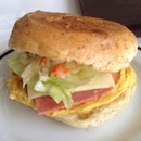 Ham & Egg Ciabatta Sandwich