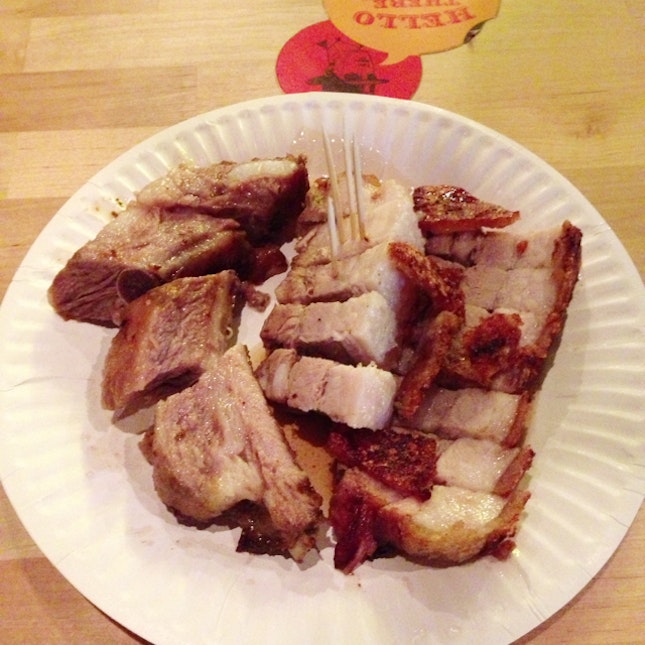 Roasted Pork Belly & Pork Ribs