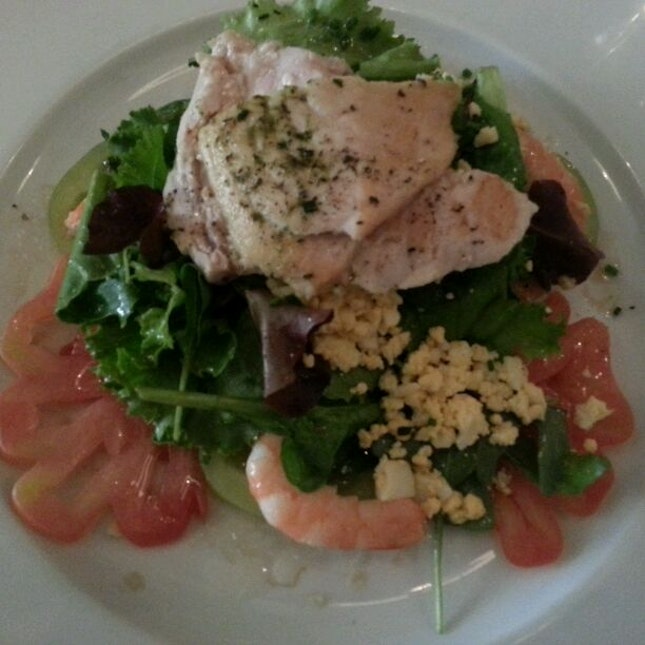 Fish Salad With Prawns
